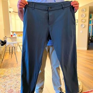 LULULEMON Commission Pants 38x32 LIKE NEW!!